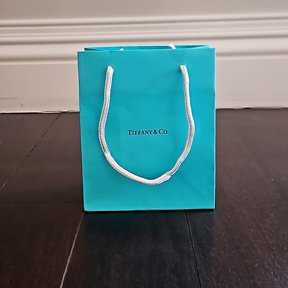 Tiffany & Co. Small Paper Shopping Gift Bag 6" x 5"